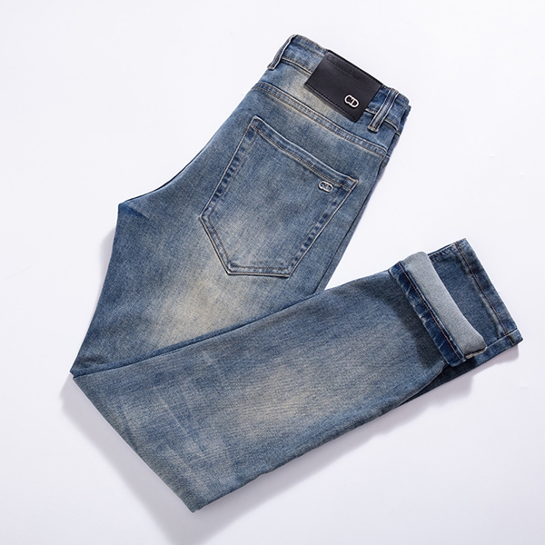 ブランドジーンズ角部分ディテール